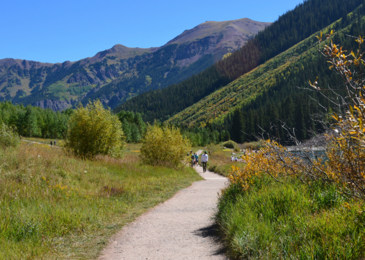 Balade en famille Maroon Bells